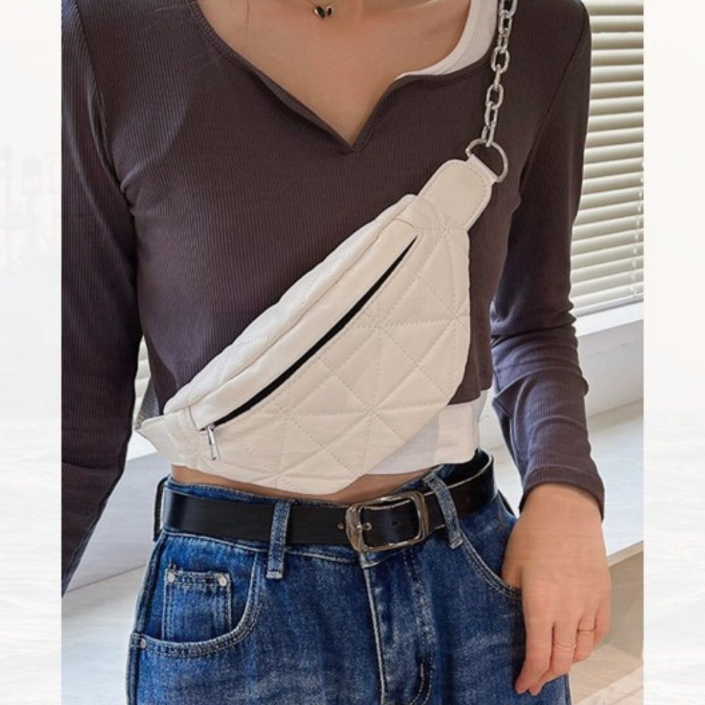 New Fanny Pack White 149